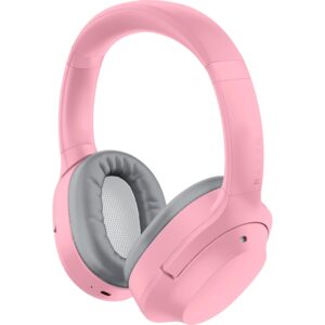 Razer Opus X (Quartz) - Draadloze headset met lage latentie en ANC-technologie (Bluetooth 5.0, Op maat afgestemde drivers van 40 mm, Ingebouwde microfoons, Batterijduur tot 40...