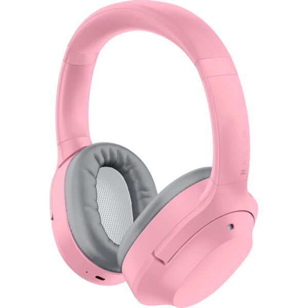 Razer Opus X (Quartz) - Draadloze headset met lage latentie en ANC-technologie (Bluetooth 5.0, Op maat afgestemde drivers van 40 mm, Ingebouwde microfoons, Batterijduur tot 40...