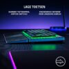 Razer Ornata V3 X - Flat Mech Membrane Gaming Keyboard QWERTY US-Layout | Black