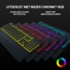 Razer Ornata V3 X - Flat Mech Membrane Gaming Keyboard QWERTY US-Layout | Black