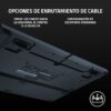 Razer Ornata V3 X Low Profile Gaming Keyboard (Silent Membrane Switch, UV-Coated Keys, Durable and Leak-Proof Design), ES Design, Black
