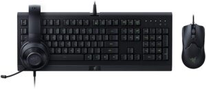 Razer Power Up Bundle - Cynosa Lite Keyboard (Qwerty US Format), Viper Mouse and Kraken X Lite Headset