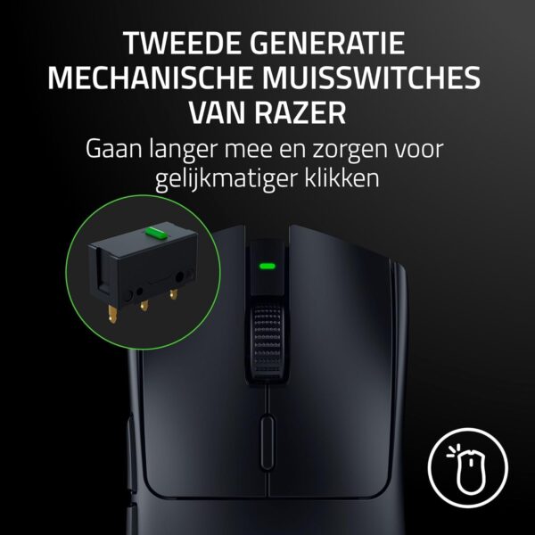 Razer Viper V3 HyperSpeed - Wireless Esports Mouse - Focus Pro 30K Optical Sensor - Up to 280hrs Battery (2nd Generation Mechanical Mouse Switches, 4000Hz Wireless Scan Speed)...