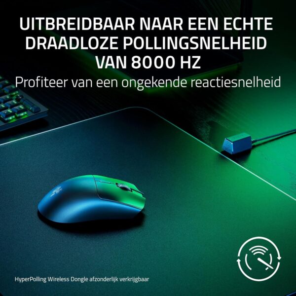 Razer Viper V3 HyperSpeed - Wireless Esports Mouse - Focus Pro 30K Optical Sensor - Up to 280hrs Battery (2nd Generation Mechanical Mouse Switches, 4000Hz Wireless Scan Speed)...