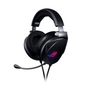 ROG Theta 7.1 Gaming Headset (AI Noise-Canceling Mic, 7.1 Surround Sound, ROG-thuisbioskwaliteit 7.1 DAC, ESS quad-drivers, voor PC Mac, PS4, Switch and slimme apparaten)