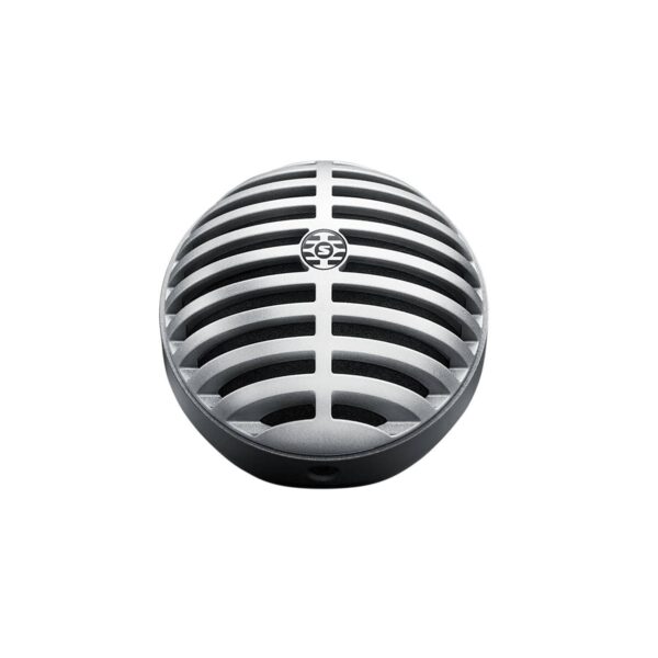 Shure MV5 Digital Condenser Microphone with Cardioid - Plug and Play with iOS, Mac, PC, On-Screen, Includes USB and Lightning Cables - Grey with Black Foam