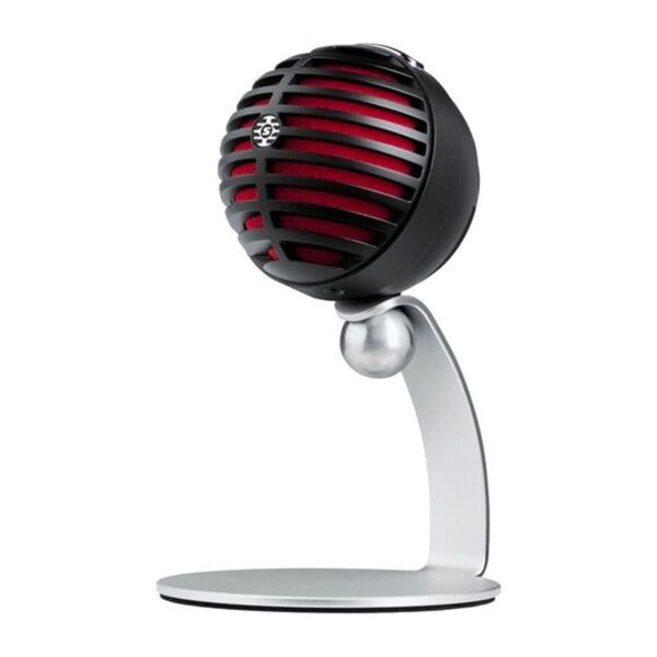 Shure MV5 Digital Condenser Microphone with Cardioid - Plug and Play with iOS, Mac, PC, On-Screen, Includes USB and Lightning Cables - Grey with Black Foam