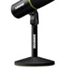 Shure MV6 USB Gaming Microphone, USB-C, Dynamic Microphone, Car Level Mode, Digital Popperstopper, for PC Gamers & Streamers MV6 Microphone, Desk Tripod with Round Foot, 1m...
