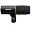 Shure MV6 USB Gaming Microphone, USB-C, Dynamic Microphone, Car Level Mode, Digital Popperstopper, for PC Gamers & Streamers MV6 Microphone, Desk Tripod with Round Foot, 1m...