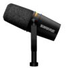 Shure MV7+ Podcast Microphone-Enhanced Audio, LED Touch Panel, USB-C & XLR Outputs, Auto Level Mode, Digital Pop Filter, Reverb Effects, Podcasting, Streaming, Recording - Black