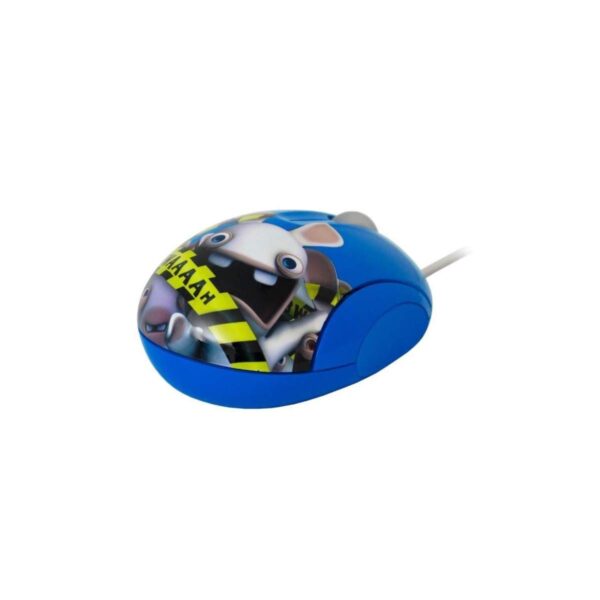Steelserie 62046 muis, Raving Rabbits BWAAAAH!, blauw