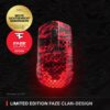 SteelSeries Aerox 3 Wireless - FaZe Clan Edition - Perforated RGB Gaming Mouse - TrueMove Air Optical Sensor with 18K DPI - Water Resistant Ultra Low Weight Design