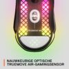 SteelSeries Aerox 5 Wireless - Holey RGB Gaming Mouse - Ultra-Lightweight Water Resistant Design - 9 Buttons - Bluetooth/2.4GHz - 18K DPI TrueMove Air Optical Sensor
