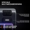 SteelSeries Apex 3 RGB Gaming Keyboard, RGB Lighting, 10 Zones, IP32 Waterproof, Magnetic Wrist Rest, Portuguese QWERTY Keyboard