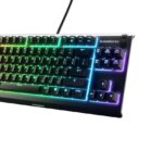 SteelSeries Apex 3 TKL RGB Gaming Keyboard - Compact TKL Keyboard for Esports - 8-Zone RGB Lighting - US QWERTY Layout - Black