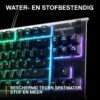 SteelSeries Apex 3 TKL RGB Gaming Keyboard - Compact TKL Keyboard for Esports - 8-Zone RGB Lighting - US QWERTY Layout - Black