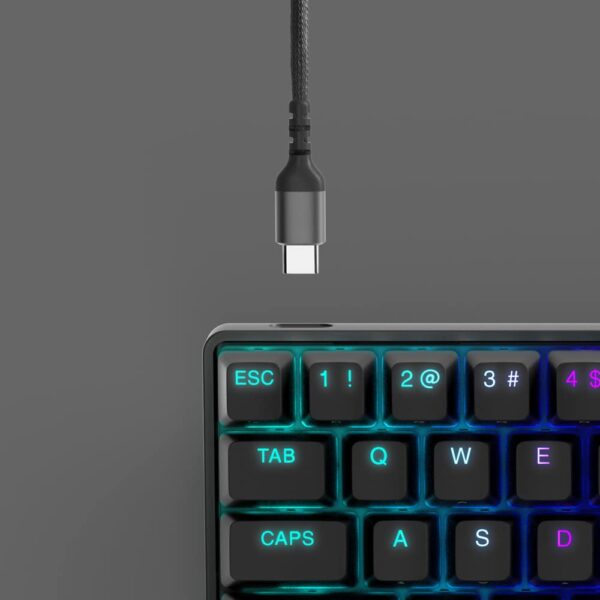 SteelSeries Apex 9 Mini - Mechanical Gaming Keyboard – Optical Switches – 2-Point Activation – Compact Esports Mini 60% Structure Factor – Hotswappable Switches - US (QWERTY)...