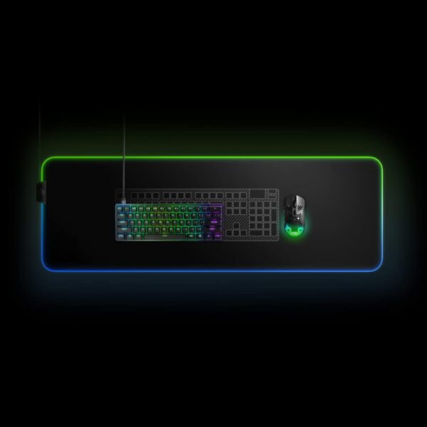 SteelSeries Apex 9 Mini - Mechanical Gaming Keyboard – Optical Switches – 2-Point Activation – Compact Esports Mini 60% Structure Factor – Hotswappable Switches - US (QWERTY)...