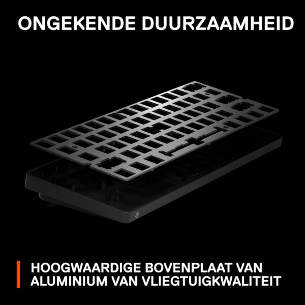 SteelSeries Apex Pro Mini Wireless HyperMagnetic Gaming Keyboard – World's Fastest Keyboard – Compact 60% Design – RGB – PBT Keycaps – Bluetooth – 2.4GHz – USB-C – French AZERTY...