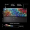 SteelSeries Apex Pro TKL Gen 3 - HyperMagnetic Gaming Keyboard - OmniPoint 3.0 - Adjustable Activation - Rapid Trigger - Games Presets - Rapid Tap/SOCD - OLED - RGB - UK Layout...