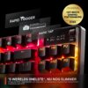 SteelSeries Apex Pro TKL Gen 3 - HyperMagnetic Gaming Keyboard - OmniPoint 3.0 - Adjustable Activation - Rapid Trigger - Games Presets - Rapid Tap/SOCD - OLED - RGB - US Layout...