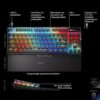 SteelSeries Apex Pro TKL Wireless Gen 3 - HyperMagnetic Gaming Keyboard - OmniPoint 3.0 - Adjustable Activation - Rapid Trigger - Games Presets - Rapid Tap/SOCD - OLED -UK...