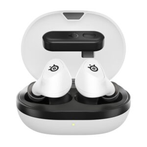 SteelSeries Arctis GameBuds™ for PlayStation - Wireless Gaming Earbuds - 2.4GHz + BT5.3 - ANC/Transparency Mode - IP55 Water Resistance - 40H Battery Life -Wireless Charging...