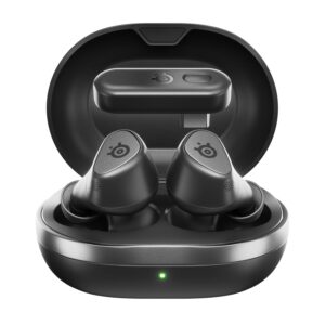 SteelSeries Arctis GameBuds™ for PlayStation - Wireless Gaming Earbuds - 2.4 GHz+BT5.3 - ANC/Transparency Mode - IP55 Water Resistance - 40H Battery Life - Wireless Charging...