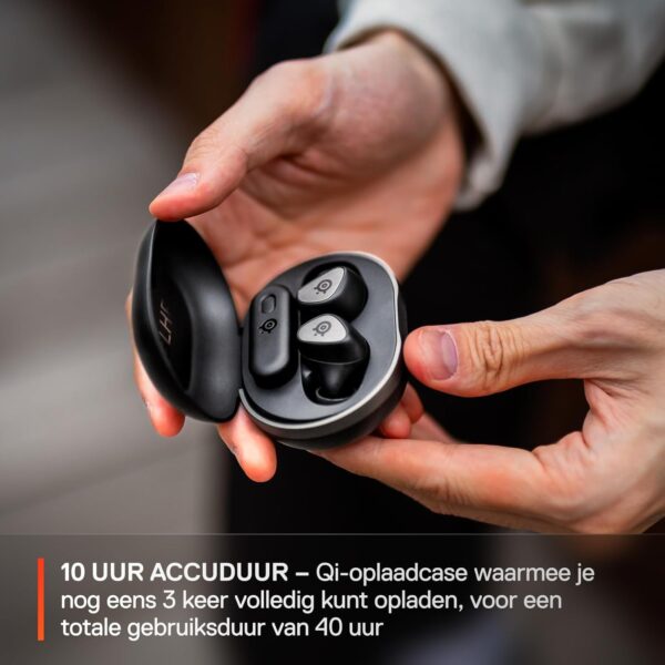 SteelSeries Arctis GameBuds™ for Xbox - Wireless Gaming Earbuds - 2.4GHz + BT5.3 - ANC/Transparency Mode - IP55 Water Resistance - 40 Hours Battery Life - Wireless Charging -...