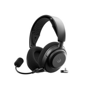 SteelSeries Arctis Nova 3X Wireless multiplatform gamingheadset - Mobile App Control - 40 uur accuduur - Neodymiummagneetdrivers - 2,4-GHz/Bluetooth - Afneembare mic. - Xbox,...
