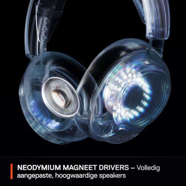SteelSeries Arctis Nova 5 Wireless Gaming Headset for Multiple Systems- Neodymium Magnet Drivers- 100+ Audio Presets- 60H Battery Life- 2.4GHz or Bluetooth ClearCast Gen2.X-mic-...