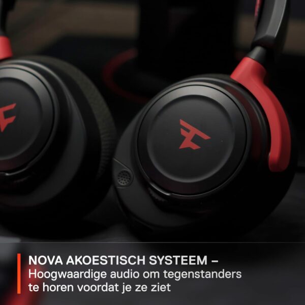SteelSeries Arctis Nova 7 -FaZe Clan Edition -High Quality Wireless Multiplatform Gaming Headset-Limited Edition-Dual Wireless 2.4GHz and Bluetooth -38 Hours with Fast Charge...
