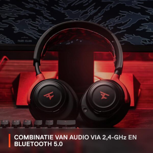 SteelSeries Arctis Nova 7 -FaZe Clan Edition -High Quality Wireless Multiplatform Gaming Headset-Limited Edition-Dual Wireless 2.4GHz and Bluetooth -38 Hours with Fast Charge...