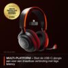 SteelSeries Arctis Nova 7 Wireless Multiplatform Gaming Headset - Neodymium Magnet Drivers- 2.4GHz + Combinable Bluetooth 38 Hours USB-C Battery, ClearCast Gen2 AI Microphone -...