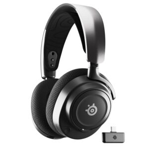 SteelSeries Arctis Nova 7 Wireless Multiplatform Gaming Headset - Neodymium Magnet Drivers- 2.4GHz + Combinable Bluetooth 38 Hours USB-C Battery, ClearCast Gen2 AI Microphone -...
