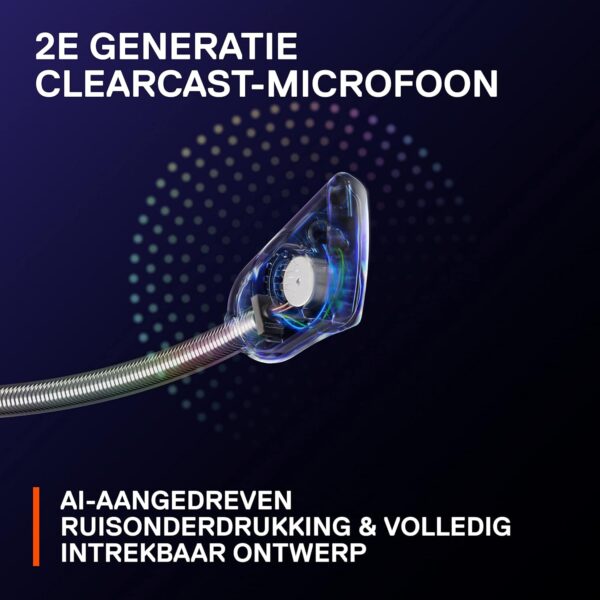 SteelSeries Arctis Nova 7 Wireless Multiplatform Gaming Headset - Neodymium Magnet Drivers- 2.4GHz + Combinable Bluetooth 38 Hours USB-C Battery, ClearCast Gen2 AI Microphone -...