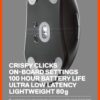 SteelSeries Prime Wireless - Esports Performance Wireless Gaming Mouse - 100 Hours Battery - 18,000 CPI TrueMove Air Optical Sensor - Magnetic Optical Switches,Wireless