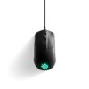 SteelSeries Rival 3 Gaming Mouse, Optical Sensor Truemove Core with 8,500 Cpi, 6 Programmable Keys, Split Trigger Keys, PC, Wired, Black