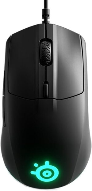 SteelSeries Rival 3 - Gaming Mouse - Optical TrueMove Core Sensor with 8500 CPI - 6 Programmable Buttons - Split Trigger Buttons