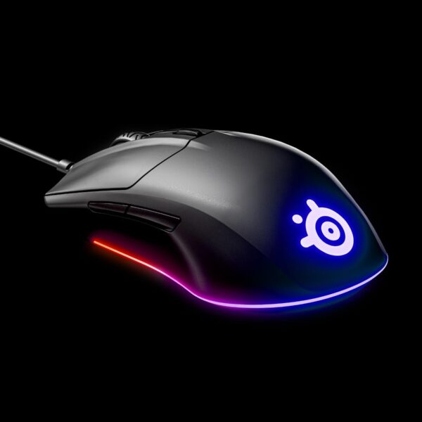 SteelSeries Rival 3 - Gaming Mouse - Optical TrueMove Core Sensor with 8500 CPI - 6 Programmable Buttons - Split Trigger Buttons
