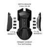SteelSeries Rival 3 - Gaming Mouse - Optical TrueMove Core Sensor with 8500 CPI - 6 Programmable Buttons - Split Trigger Buttons