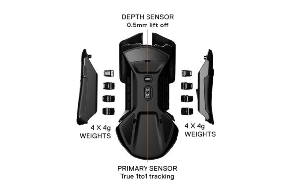 SteelSeries Rival 3 - Gaming Mouse - Optical TrueMove Core Sensor with 8500 CPI - 6 Programmable Buttons - Split Trigger Buttons