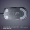 SteelSeries Rival 3 Gen 2 Gaming Mouse - TrueMove Core optical sensor with 8,500 DPI - Guaranteed 60 million mouse clicks - Low latency - Low weight 77g - 100% PTFE feet - RGB -...