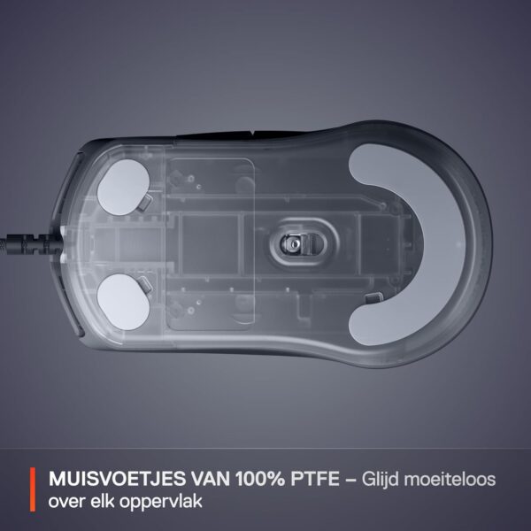 SteelSeries Rival 3 Gen 2 Gaming Mouse - TrueMove Core optical sensor with 8,500 DPI - Guaranteed 60 million mouse clicks - Low latency - Low weight 77g - 100% PTFE feet - RGB -...