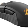 Steelseries Rival 310 Optical Gaming Mouse, RGB Lighting, 6 Buttons, Black