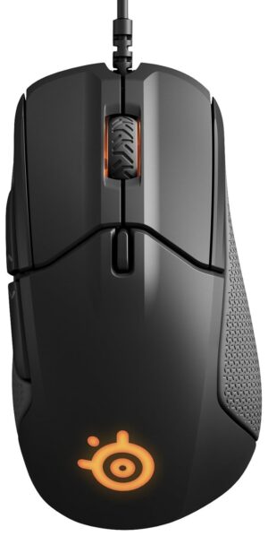 Steelseries Rival 310 Optical Gaming Mouse, RGB Lighting, 6 Buttons, Black