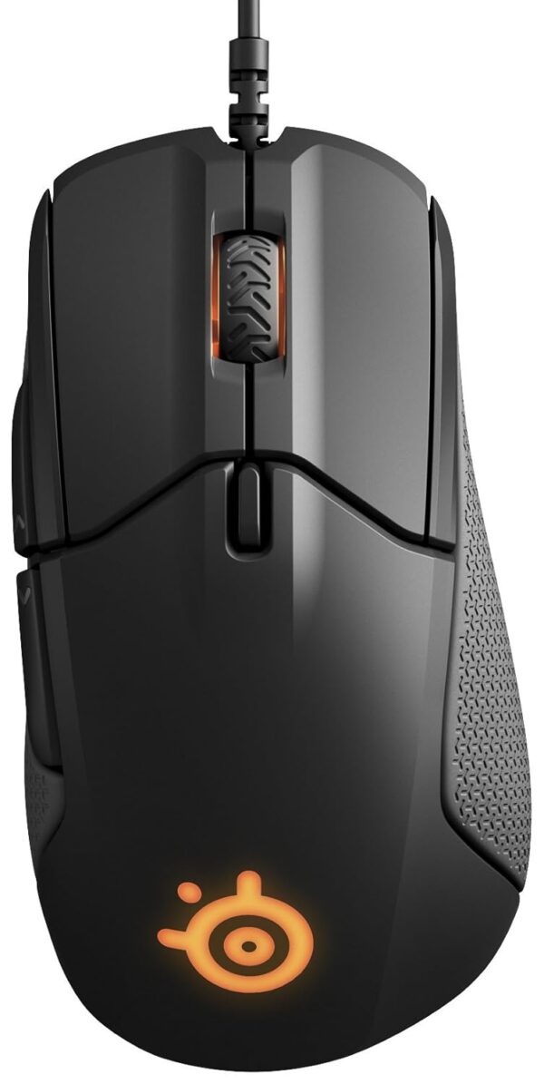 Steelseries Rival 310 Optical Gaming Mouse, RGB Lighting, 6 Buttons, Black
