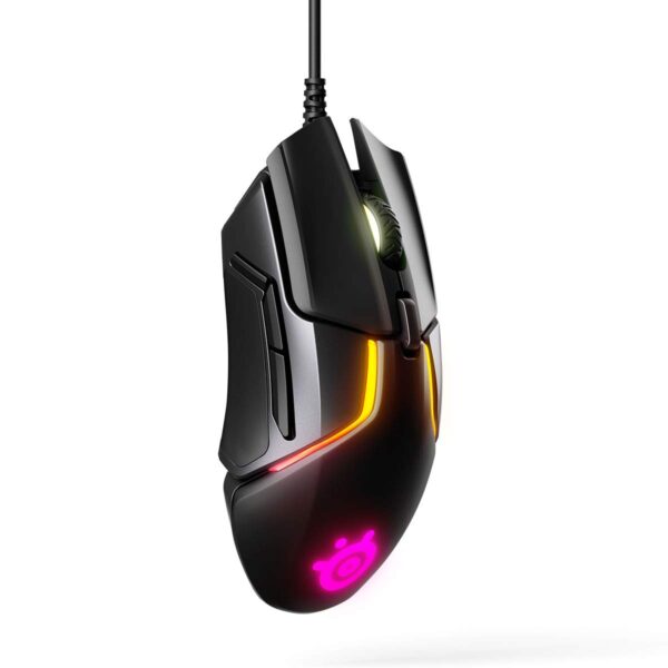 SteelSeries Rival 600 Gaming Mouse, 12000 CPI TrueMove3+ Sensors, Multicolor-Black