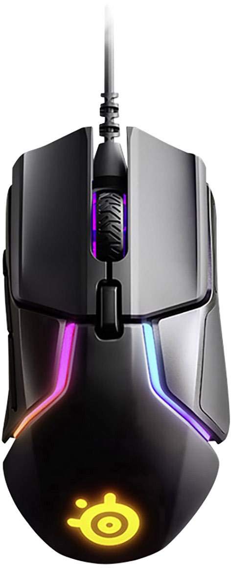 SteelSeries Rival 600 Gaming Mouse, 12000 CPI TrueMove3+ Sensors, Multicolor-Black