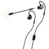 SteelSeries Tusq - In-Ear Gaming Headset - Dual Microphone with Removable Covers - Ergonomic Suspension Headphones - for Mobile Devices - Black